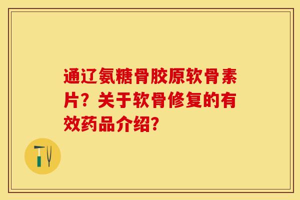 通辽氨糖骨胶原软骨素片？关于软骨修复的有效药品介绍？