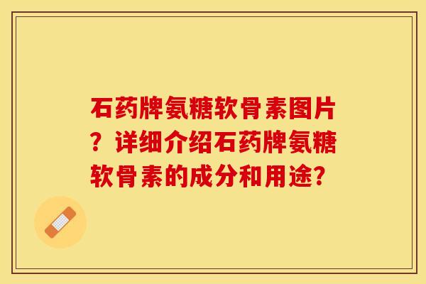 石药牌氨糖软骨素图片?详细介绍石药牌氨糖软骨素的成分和用途? 石药牌氨糖软骨素图片?详细介绍石药牌氨糖软骨素的成分和用途?