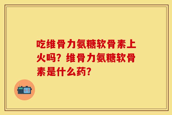 吃维骨力氨糖软骨素上火吗？维骨力氨糖软骨素是什么药？
