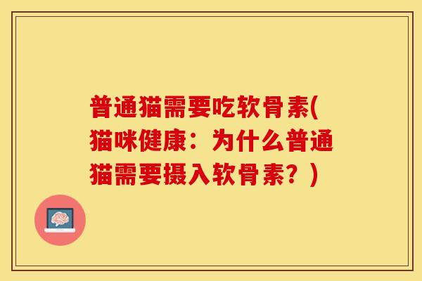 普通猫需要吃软骨素(猫咪健康：为什么普通猫需要摄入软骨素？)