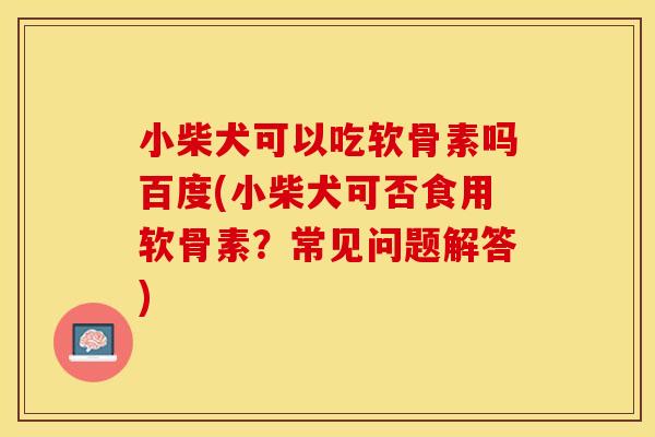 小柴犬可以吃软骨素吗百度(小柴犬可否食用软骨素？常见问题解答)