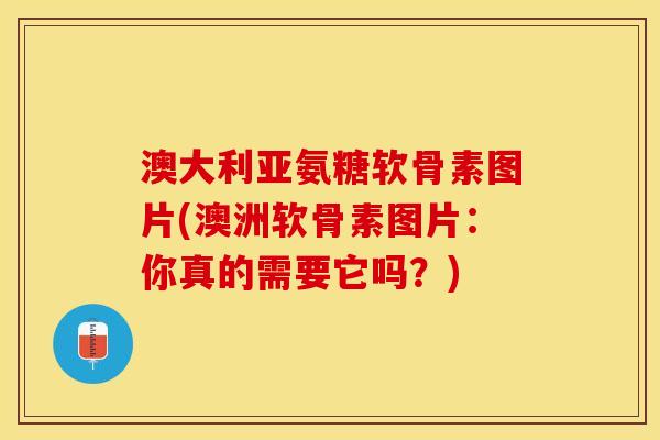 澳大利亚氨糖软骨素图片(澳洲软骨素图片：你真的需要它吗？)