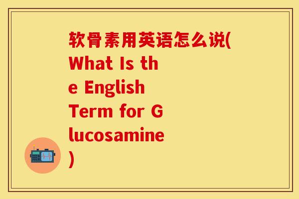 软骨素用英语怎么说(What Is the English Term for Glucosamine) 软骨素用英语怎么说(What Is the English Term for Glucosamine)