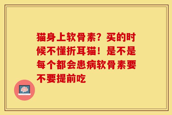 猫身上软骨素？买的时候不懂折耳猫！是不是每个都会患病软骨素要不要提前吃