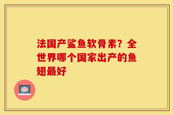 法国产鲨鱼软骨素？全世界哪个国家出产的鱼翅最好