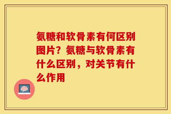 氨糖和软骨素有何区别图片？氨糖与软骨素有什么区别，对关节有什么作用