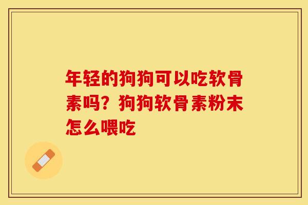 年轻的狗狗可以吃软骨素吗？狗狗软骨素粉末怎么喂吃