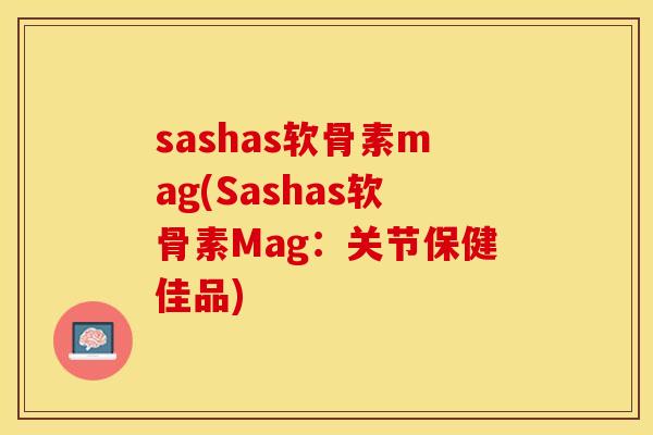 sashas软骨素mag(Sashas软骨素Mag：关节保健佳品)
