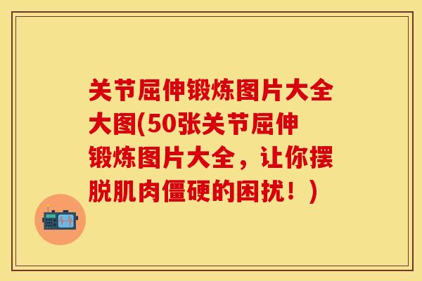 关节屈伸锻炼图片大全大图(50张关节屈伸锻炼图片大全，让你摆脱肌肉僵硬的困扰！)